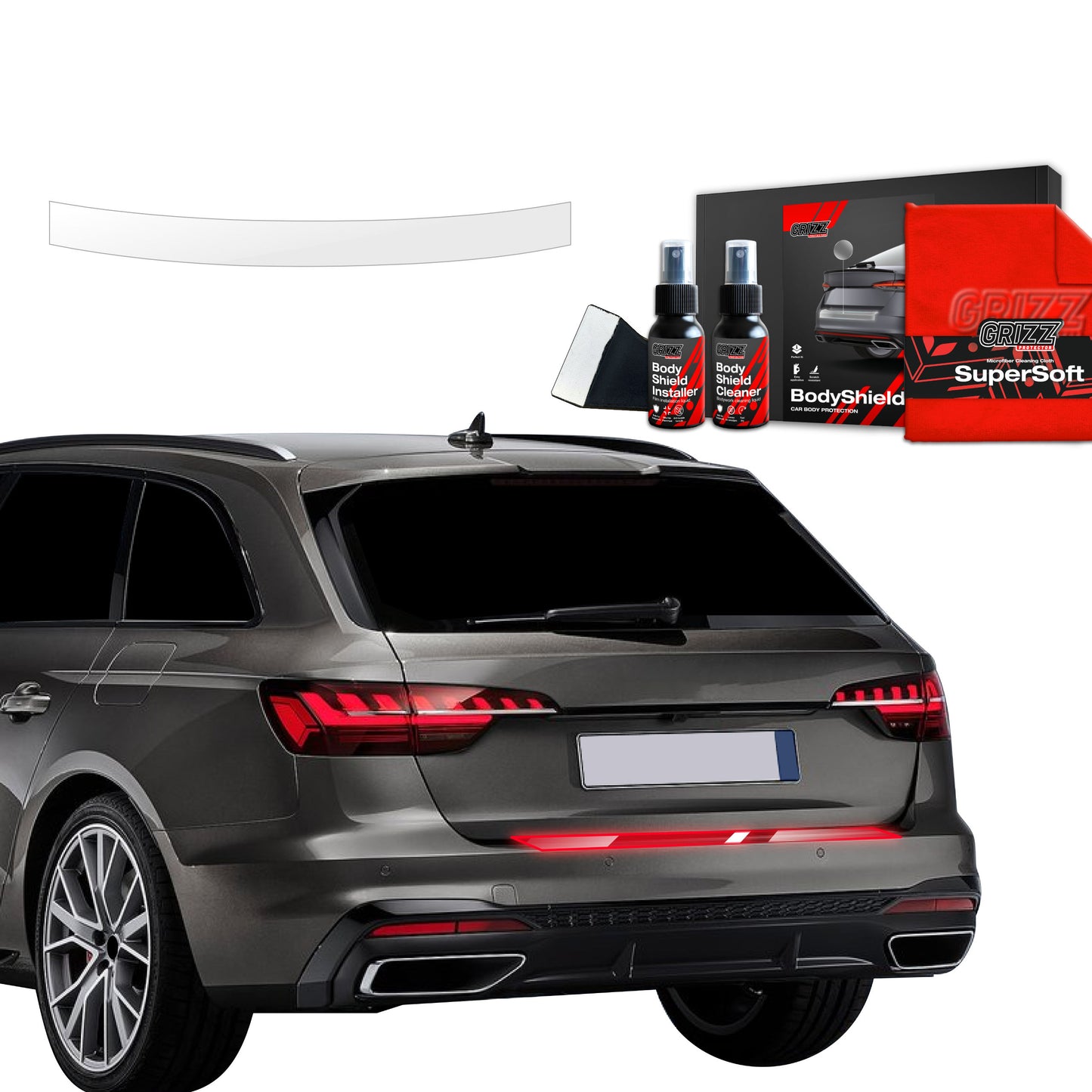 Protective film for trunk threshold for Audi A4 Avant (2019-2024)