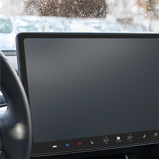 Folia Anti-fingerprint z aplikatorem Grizz Easy do Tesla Model 3 Highland Tylny Screen (2023-2024)