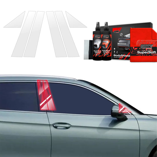 6in1 Protective film for pillars for Volkswagen VW Passat B9 (2024-2025)