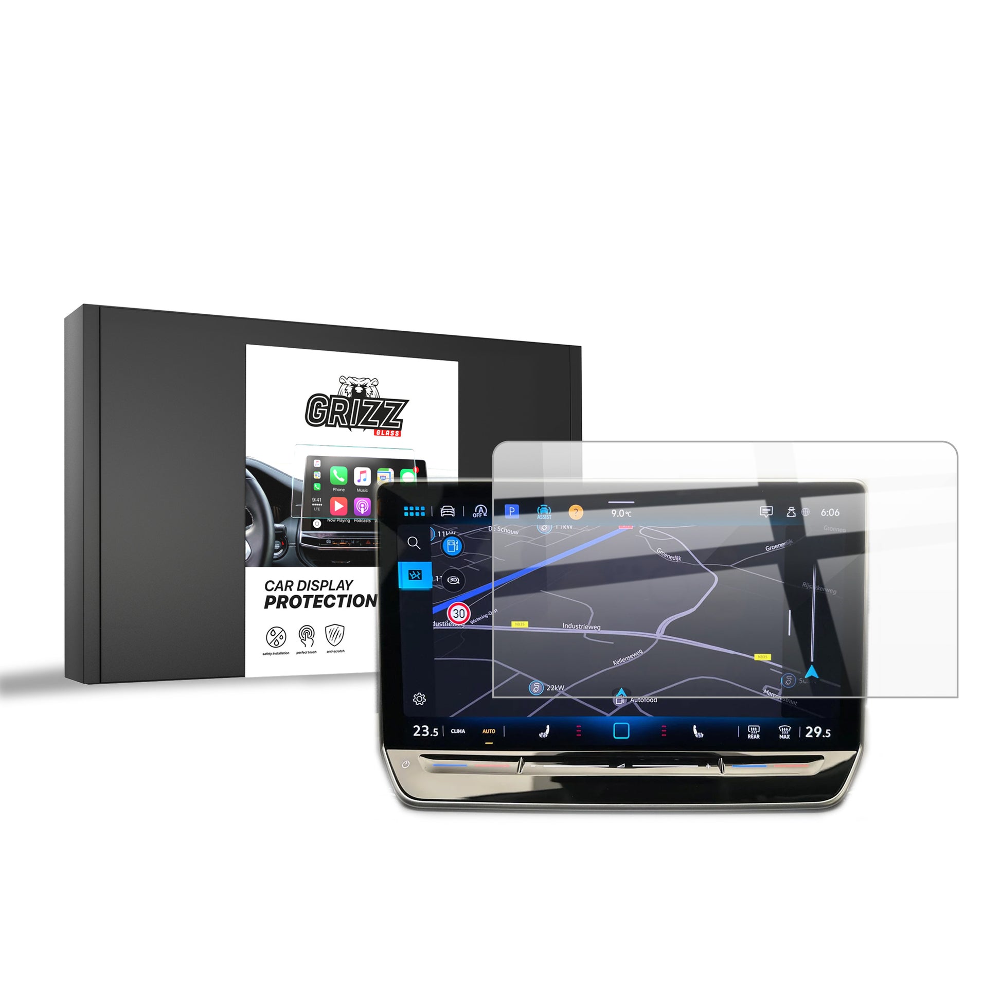 Ceramic screen film Volkswagen VW ID.4 Pro 12,9" (2024-2025) Grizz